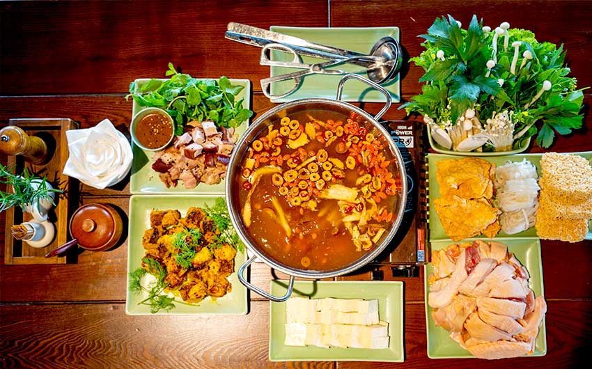 高山雞肉養生風味鍋(品項以實際供應為準)